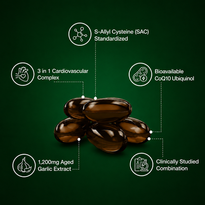 Aged Odorless Garlic Softgels