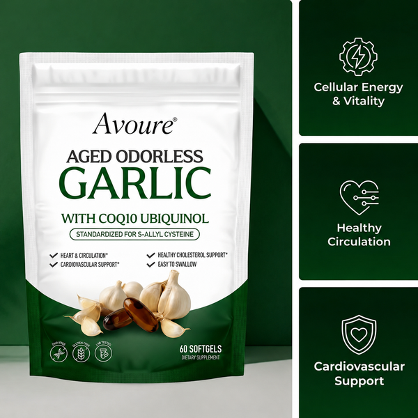 Aged Odorless Garlic Softgels