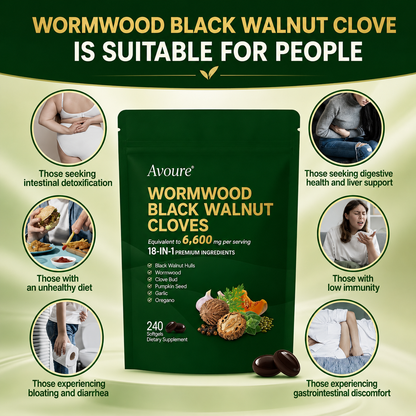 Black Walnut Wormwood Cloves